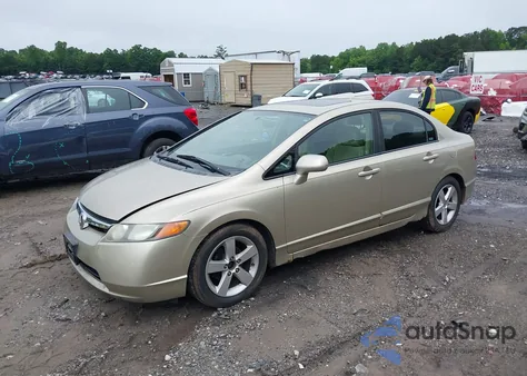 2008 Honda Civic Ex из США, поврежденный, VIN 1HGFA16878L017304